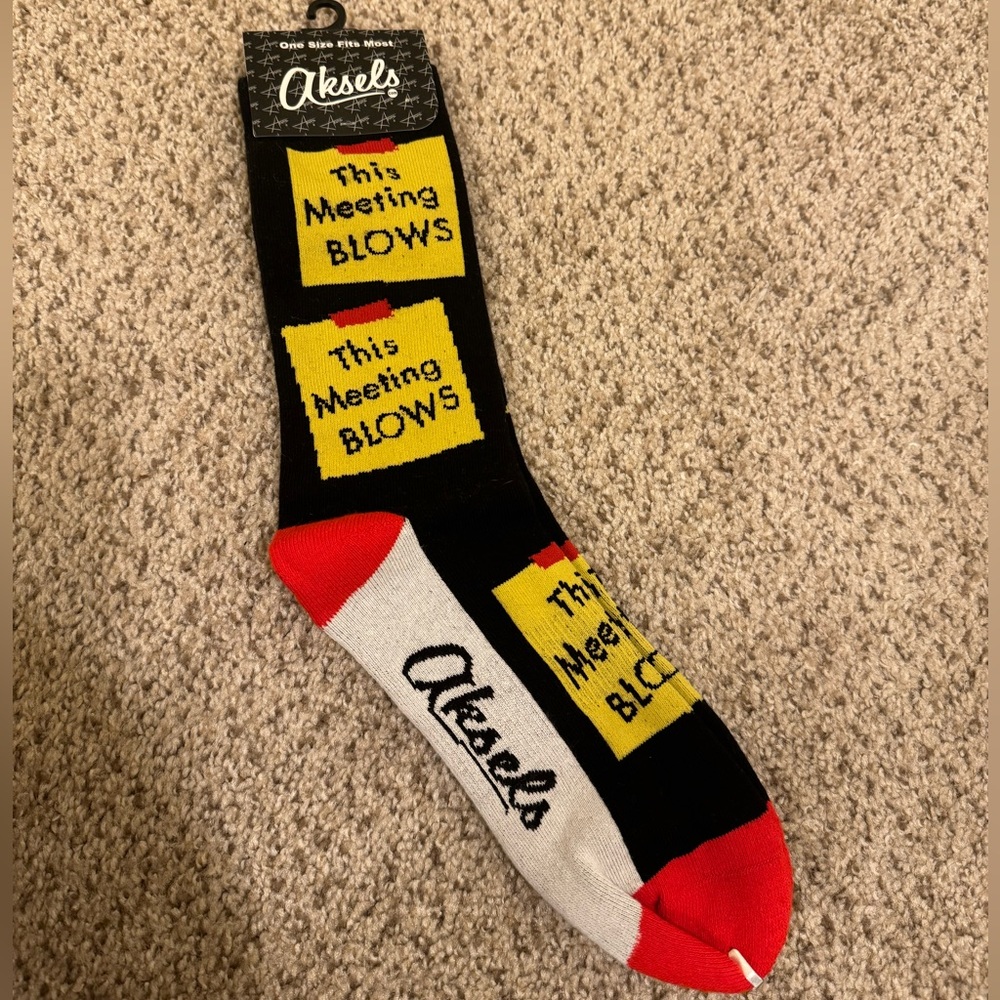 Aksel’s Men’s Novelty Socks NWT